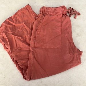 Wide Leg Cropped Pants